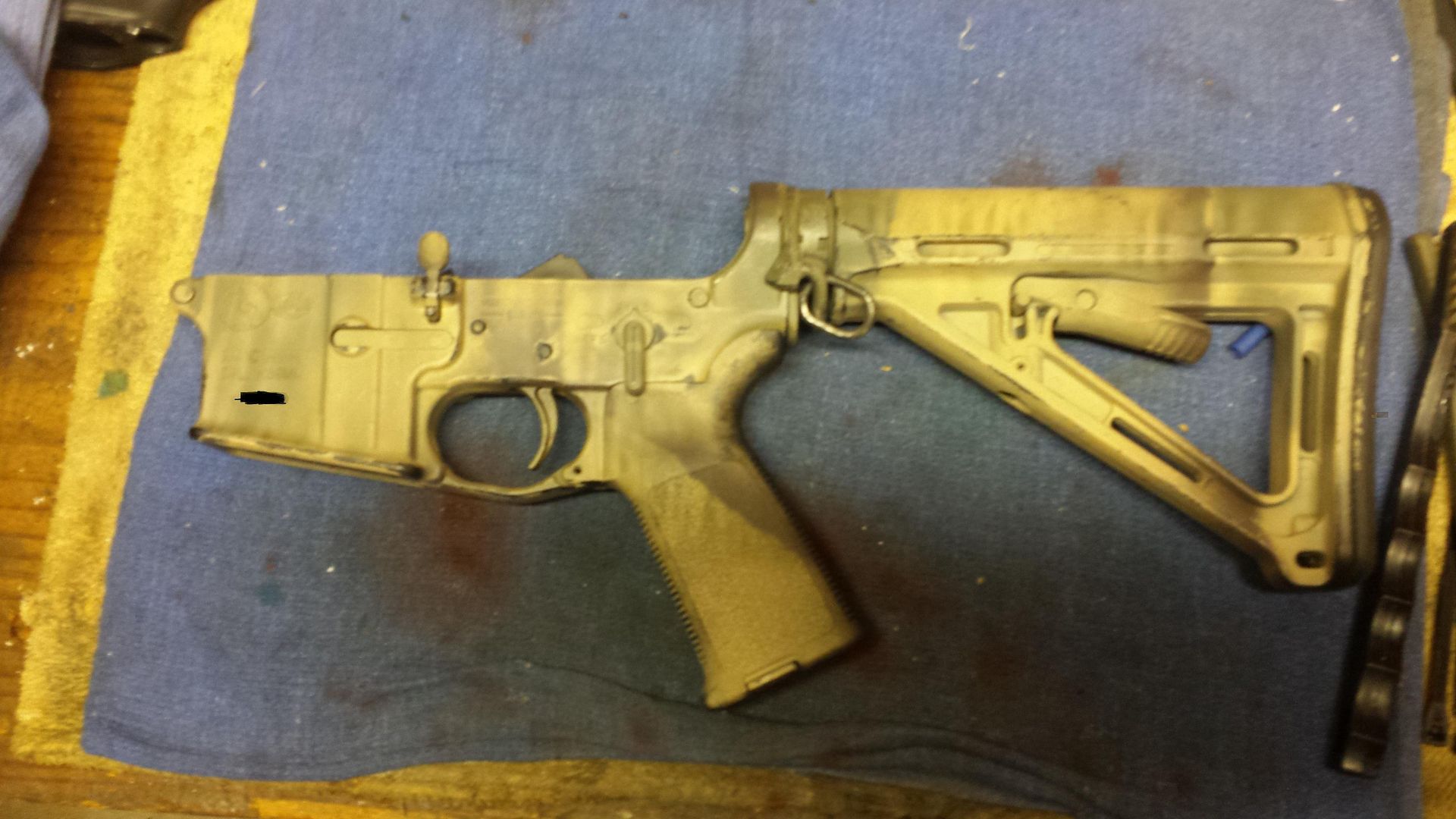 Removing spray paint from an AR15 a new product Lots of pics Page 1